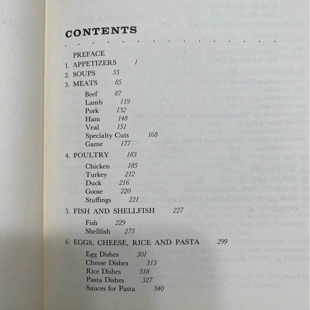 Vintage New York Times Cookbook, Craig Claiborne, Copyright 1961